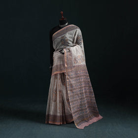 Sanganeri hand block print kota doria cotton saree 18