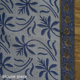 Sanganeri hand block print kota doria cotton saree 27