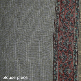 Sanganeri hand block print kota doria cotton saree 29