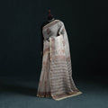 Sanganeri hand block print kota doria cotton saree 29
