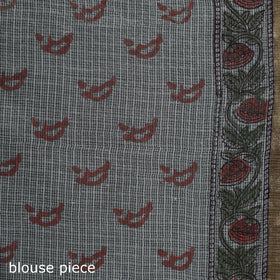 Sanganeri hand block print kota doria cotton saree 33