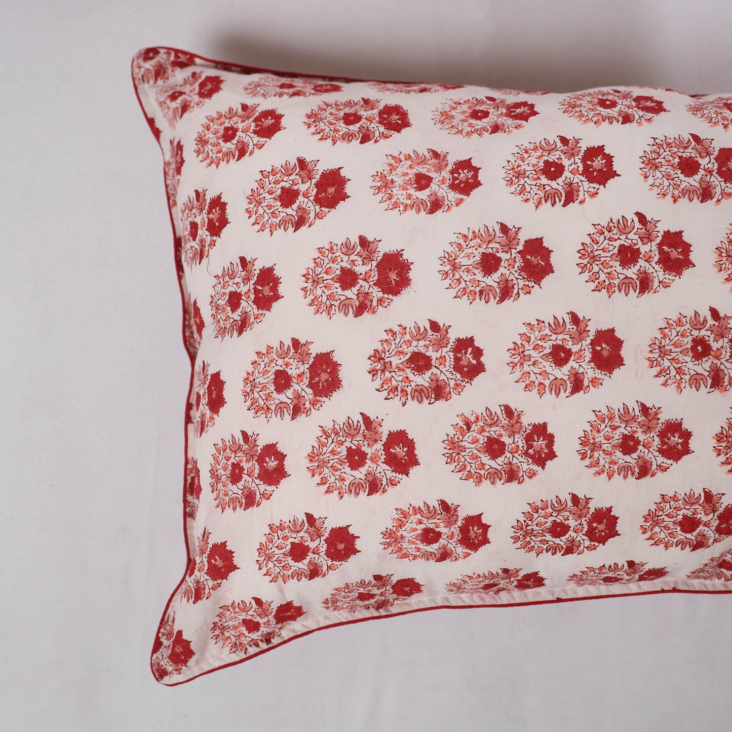 Sanganeri hand block print pillow covers (set of 2) 03