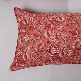 Sanganeri hand block print pillow covers (set of 2) 12