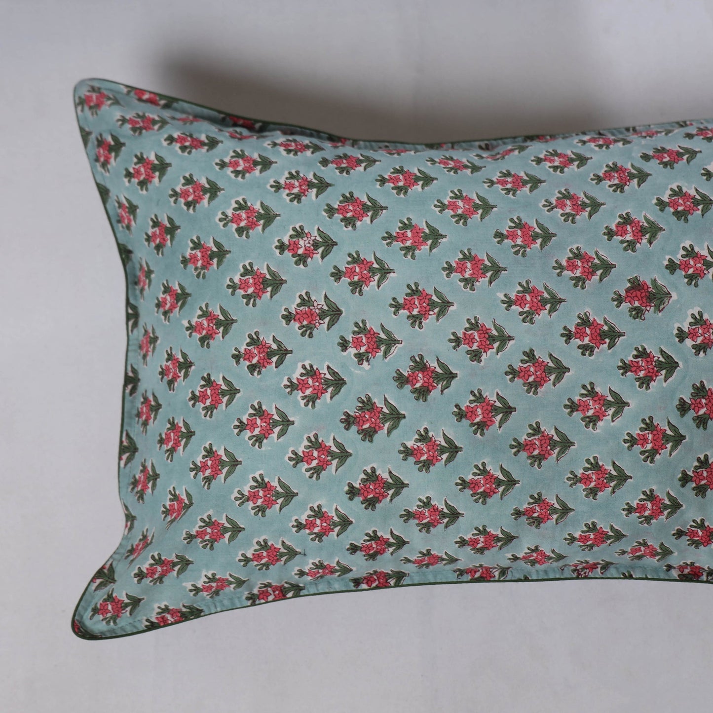 Sanganeri hand block print pillow covers (set of 2) 13