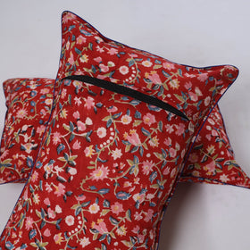 Sanganeri hand block print pillow covers (set of 2) 15