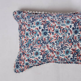 Sanganeri hand block print pillow covers (set of 2) 44