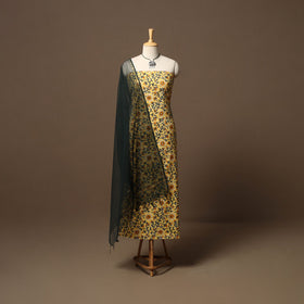 Sanganeri hand cotton 2pc unstitched dress material