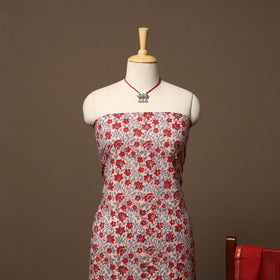 Sanganeri hand cotton 2pc unstitched dress material