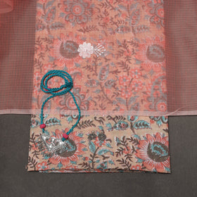 Sanganeri hand cotton 2pc unstitched dress material