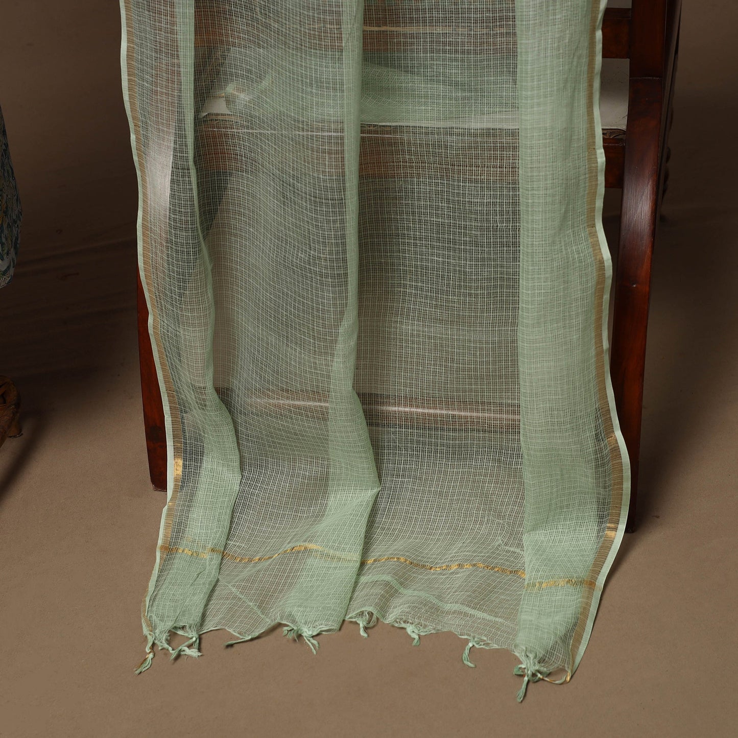 Sanganeri hand cotton 2pc unstitched dress material