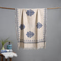 Sanganeri handloom towel 02 - handcrafted