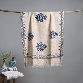 Sanganeri handloom towel 02 - handcrafted