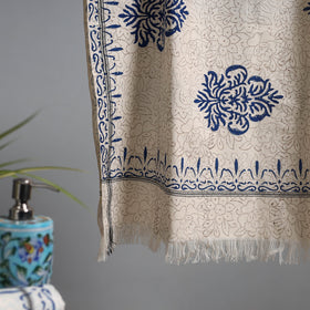 Sanganeri handloom towel 02 - handcrafted