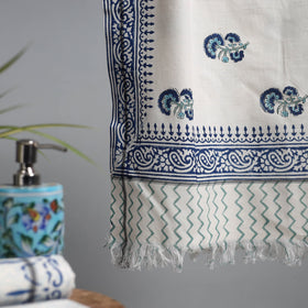 Sanganeri handloom towel 03 - handcrafted