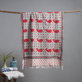 Sanganeri handloom towel 04 - handcrafted