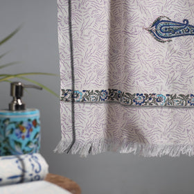 Sanganeri handloom towel 05 - handcrafted