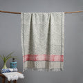 Sanganeri handloom towel 07 - handcrafted