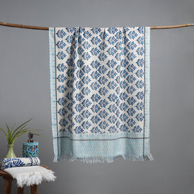 Sanganeri handloom towel 08 - handcrafted