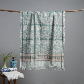 Sanganeri handloom towel 09 - handcrafted