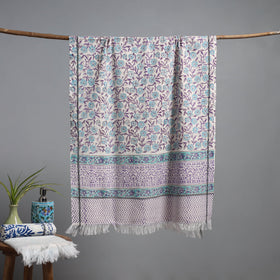 Sanganeri handloom towel 11 - handcrafted