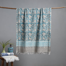 Sanganeri handloom towel 12 - handcrafted