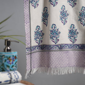 Sanganeri handloom towel 14 - handcrafted