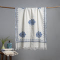 Sanganeri handloom towel 22 - handcrafted