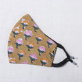  Sanganeri Block Printed Cotton 3 Layer Snug Fit Face Cover 