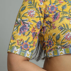Buy Sanganeri Block Printed Cotton Stitched Blouse 19 