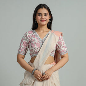 Buy Sanganeri Block Printed Cotton Stitched Blouse 20 Online at iTokri.com