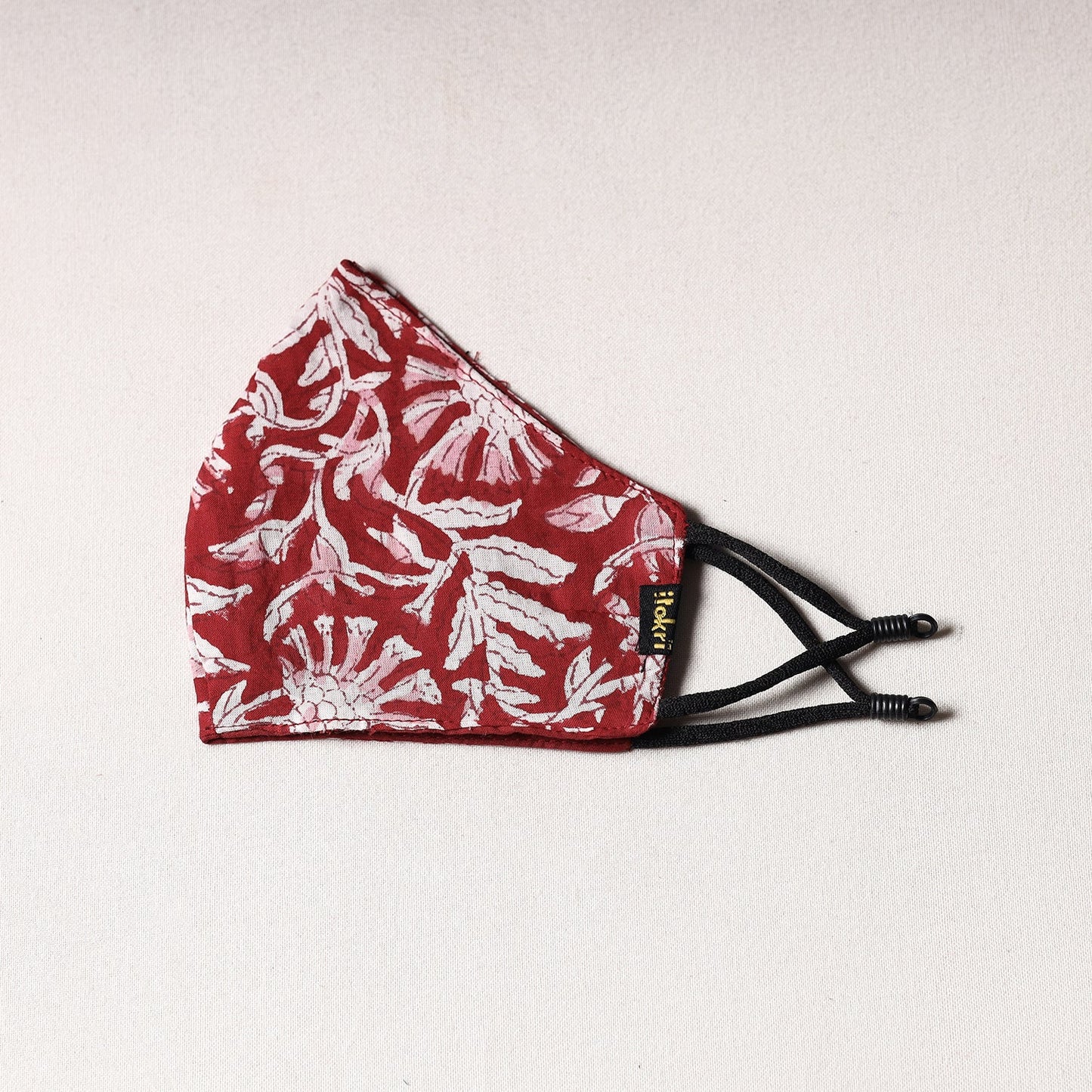  Sanganeri Block Printing Cotton 3 Layer Snug Fit Face Cover 