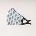  Sanganeri Block Printing Cotton 3 Layer Snug Fit Face Cover 