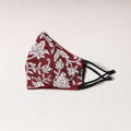  Sanganeri Block Printing Cotton 3 Layer Snug Fit Face Cover 