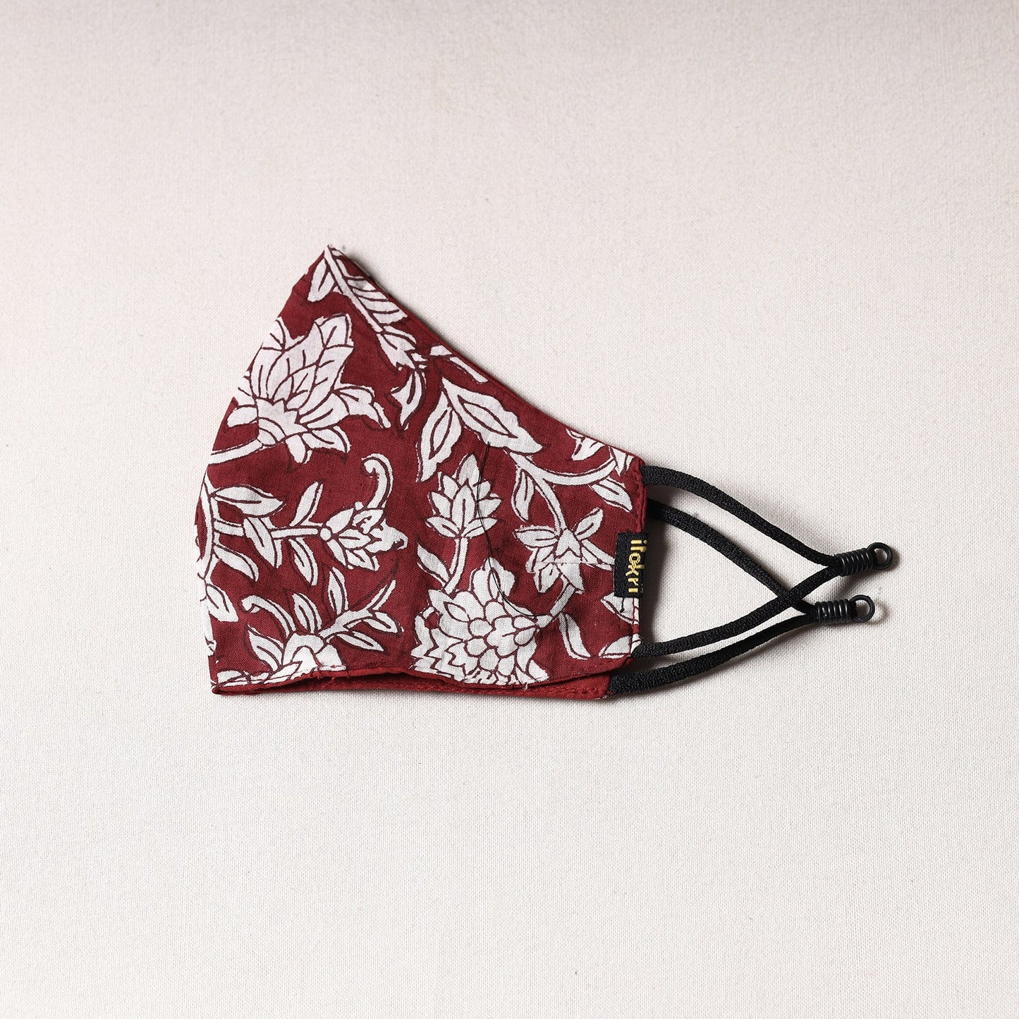  Sanganeri Block Printing Cotton 3 Layer Snug Fit Face Cover 