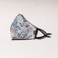  Sanganeri Block Printing Cotton 3 Layer Snug Fit Face Cover 