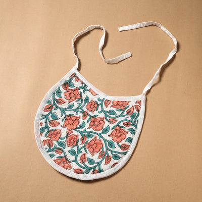 Buy Sanganeri Block Printing Cotton Baby Bib 