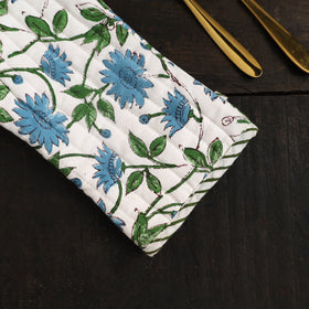 Sanganeri Print Quilted Cotton Oven Hand Glove