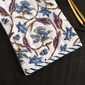 Sanganeri Print Quilted Cotton Oven Hand Glove
