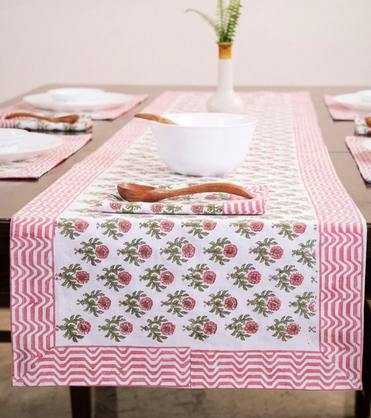 Sanganeri Table Runners