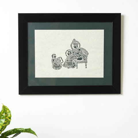  Sanjhi Paper Cut Artwork with Fiber Frame by Vijay Soni  Online in India at iTokri.com 
