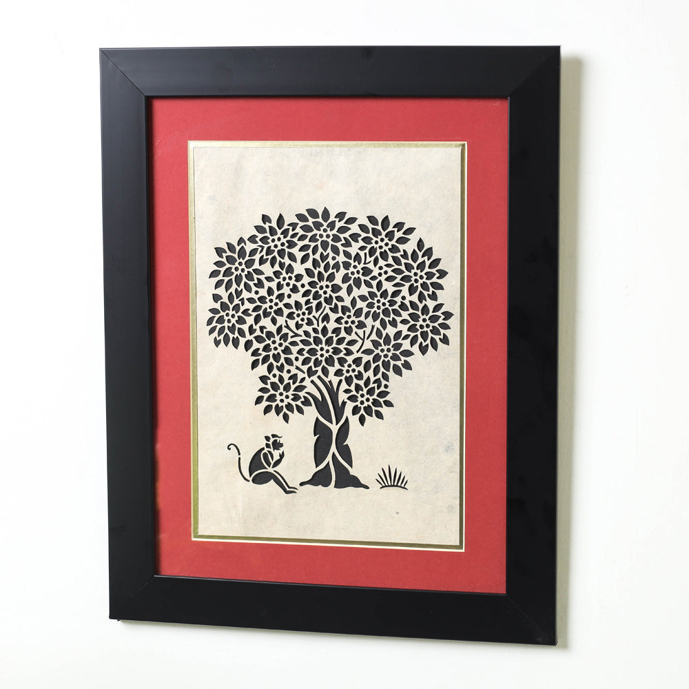  Sanjhi Paper Cut Artwork with Fiber Frame by Vijay Soni  Online in India at iTokri.com 