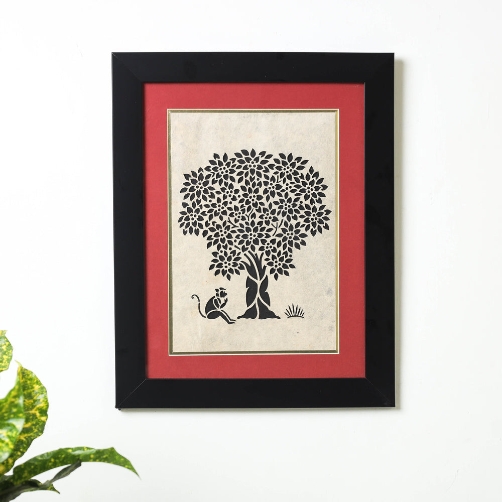  Sanjhi Paper Cut Artwork with Fiber Frame by Vijay Soni  Online in India at iTokri.com 