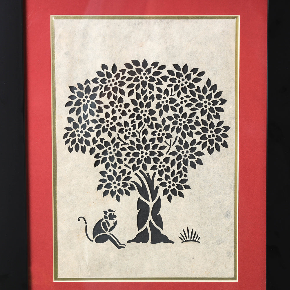  Sanjhi Paper Cut Artwork with Fiber Frame by Vijay Soni  Online in India at iTokri.com 