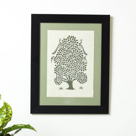  Sanjhi Paper Cut Artwork with Fiber Frame by Vijay Soni  Online in India at iTokri.com 