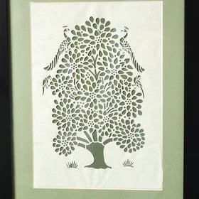  Sanjhi Paper Cut Artwork with Fiber Frame by Vijay Soni  Online in India at iTokri.com 