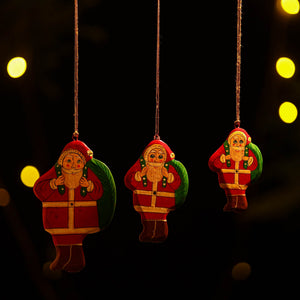 Buy Kashmir Handpainted Christmas Decor Ornament 