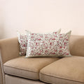 Set of 2 sanganeri cotton pillow covers 125 - handcrafted