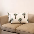 Set of 2 sanganeri cotton pillow covers 128 - handcrafted