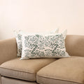 Set of 2 sanganeri cotton pillow covers 137 - handcrafted