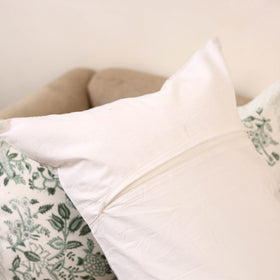 Set of 2 sanganeri cotton pillow covers 137 - handcrafted